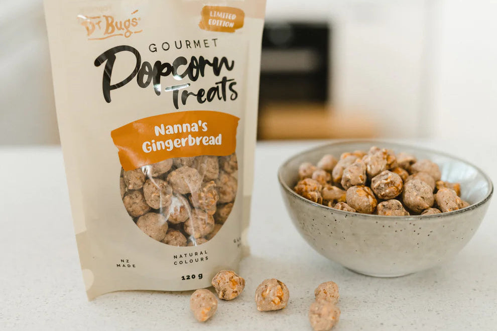 Gingerbread Popcorn