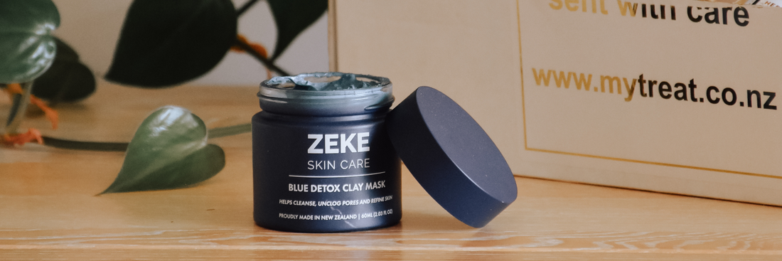 Truly Blue-tiful: Zeke Skincare's Blue Detox Clay Mask