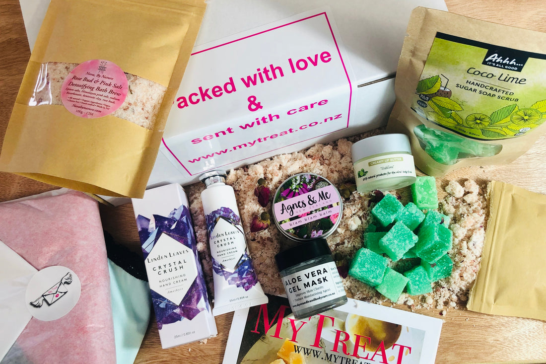 Self Care and Antioxidants inside this months box