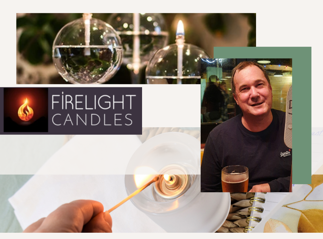 Meet the man behind the flame at Firelight Candles